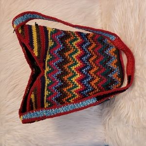 Large Crocheted Crossbody